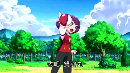 精灵宝可梦:天桐放出石居蟹,真是个不按套路出牌的小伙子