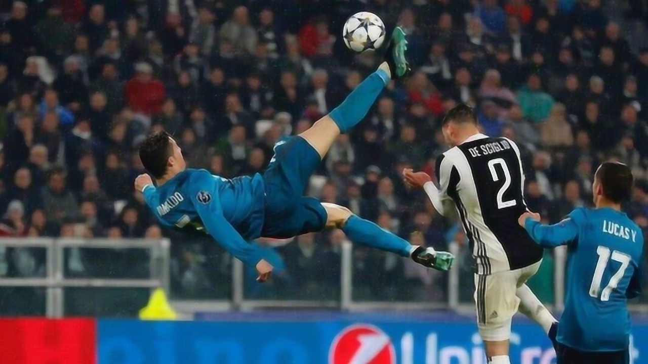 大空翼附体!c罗惊世倒钩太不可思议!