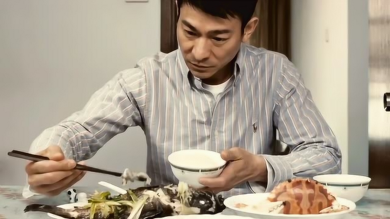 看刘德华吃饭,才知道什么是演什么像什么