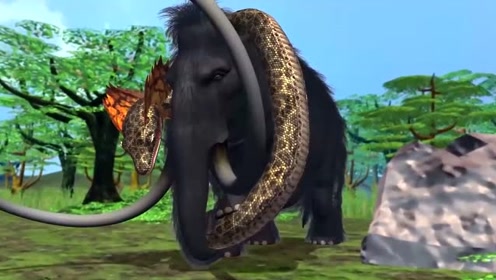 0:00:58恐龙战争:泰坦巨蟒vs猛犸象,猛犸象的大金链子时 间:2019-11