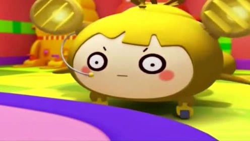 飞行乐园:兜兜飞帮助豆豆憨把喝的货物弄出来