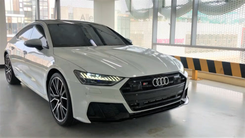 2020款奥迪s7到店实拍,近距离了解外观与内饰