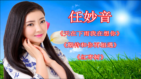 任妙音经典合集:《天在下雨我在想你》《期待和你再相遇》《 红枣树