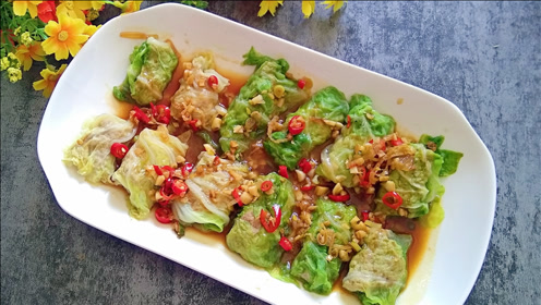 虫草花白菜卷 腾讯视频