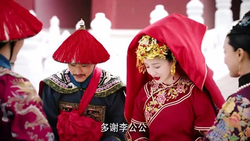 如懿传:紫禁城最美的丫鬟出嫁,穿上红嫁衣的模样,简直倾国倾城!