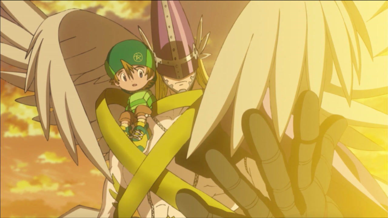 数码宝贝:神圣天使兽登场,手臂是恶魔兽