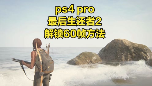 [图]ps4最后生还者2解锁60帧方法，居然还有个小型开放世界画面太强了