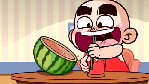 搞笑唐唐:小时候吃水果的迷惑行为