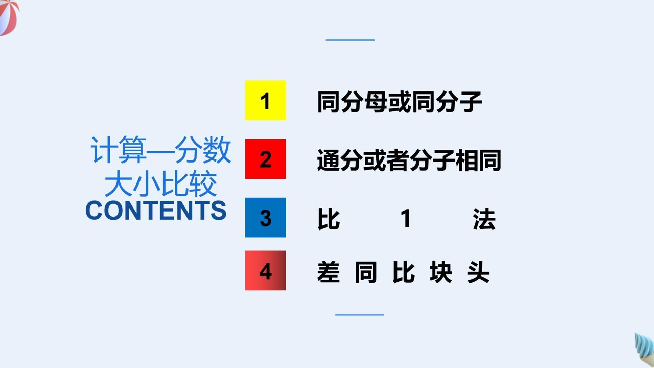 分数大小比较 搜狗百科