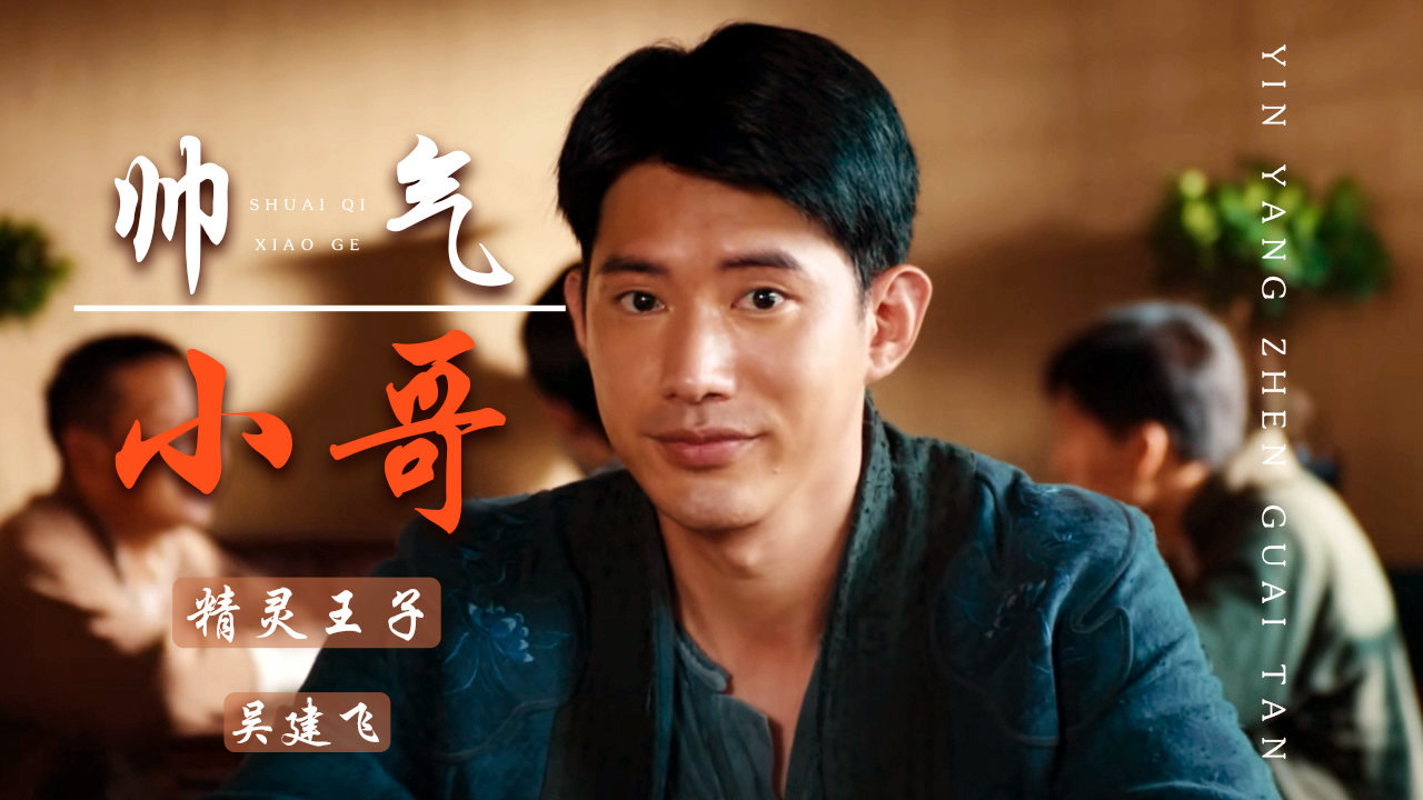 阴阳镇怪谈:精灵王子吴建飞,俊秀的五官,怎能让人不爱