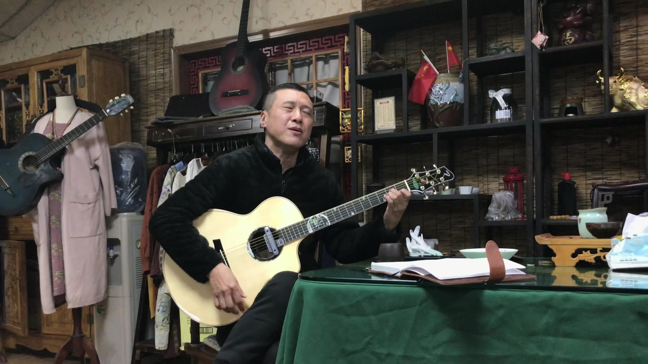 愉快的周末时光,郑州三哥,吉他弹唱,经典老歌,《难道》