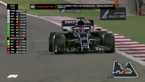 f1排位赛[F1巴林排位赛]