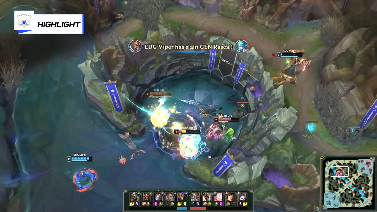 【高光时刻】EDG vs GEN 第1局