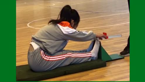 教学:坐位体前屈