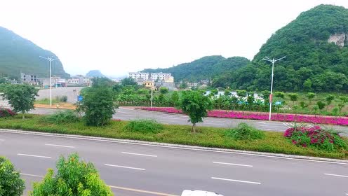 航拍贵州黔西南-德卧镇,无剪辑无特效