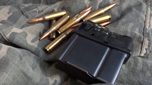 实测萨维奇m110狙击步枪,自制弹匣供弹十发射击