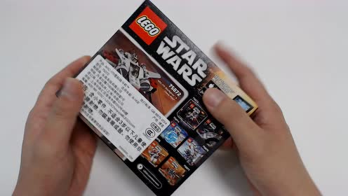 lego砖家测评 - 乐高75072星战系列arc170战机