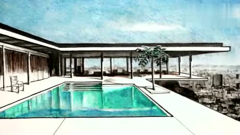 牛人教你如何从这样的角度画房子,像我手残的,果断收藏了!