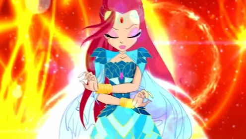 《魔法俏佳人》蕾儿用神龙火神保护了国王和王后!