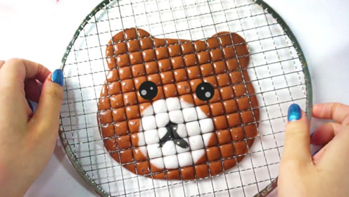 布朗熊网格泥,呆萌可爱,无硼砂