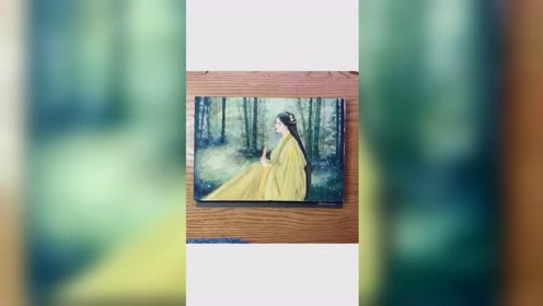 云彩背景的画法 腾讯视频