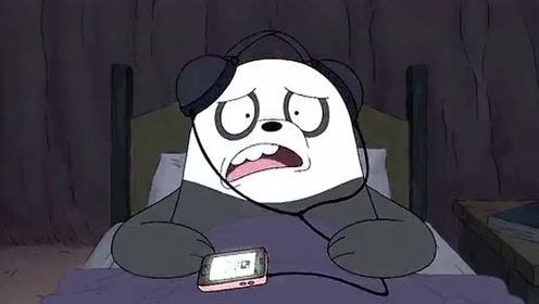 咱们裸熊:胖达晚上做噩梦,吓得不敢独自睡觉