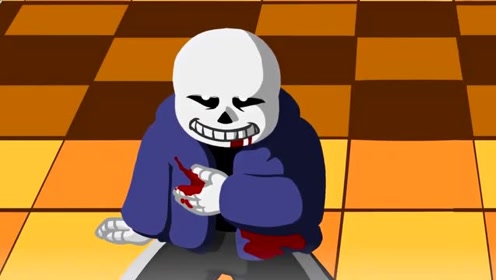 传说之下:童话amv动画恐怖的孩子,你喜欢这个sans吗?