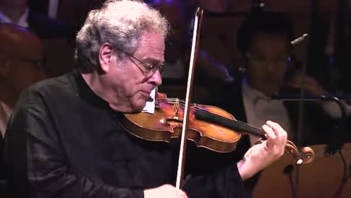 小提琴大师帕尔曼现场演奏，催人落泪的小提琴曲《辛德勒名单》！