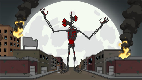 怪物警笛头猎杀人类,坦克家族和警笛头展开激烈对战,场面真是惊险!