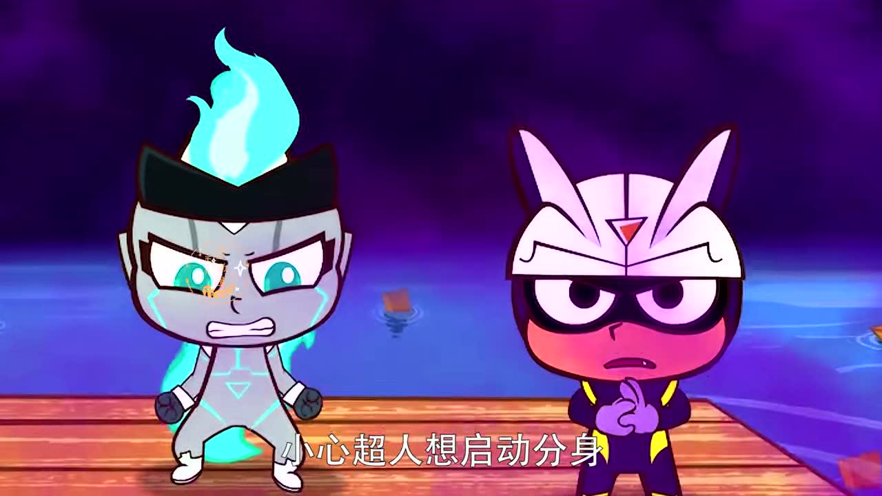 伽罗和小心超人变成小孩,刚看到对方时的表情太真实了