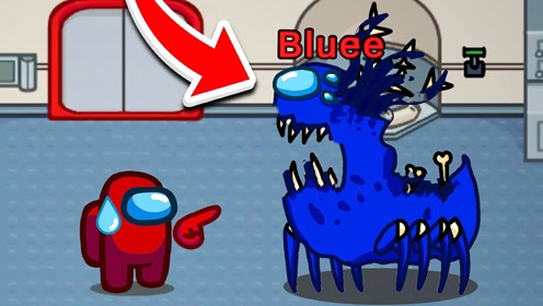 太空狼人杀among us:飞船上出现蓝色怪物,该怎么对付它呢