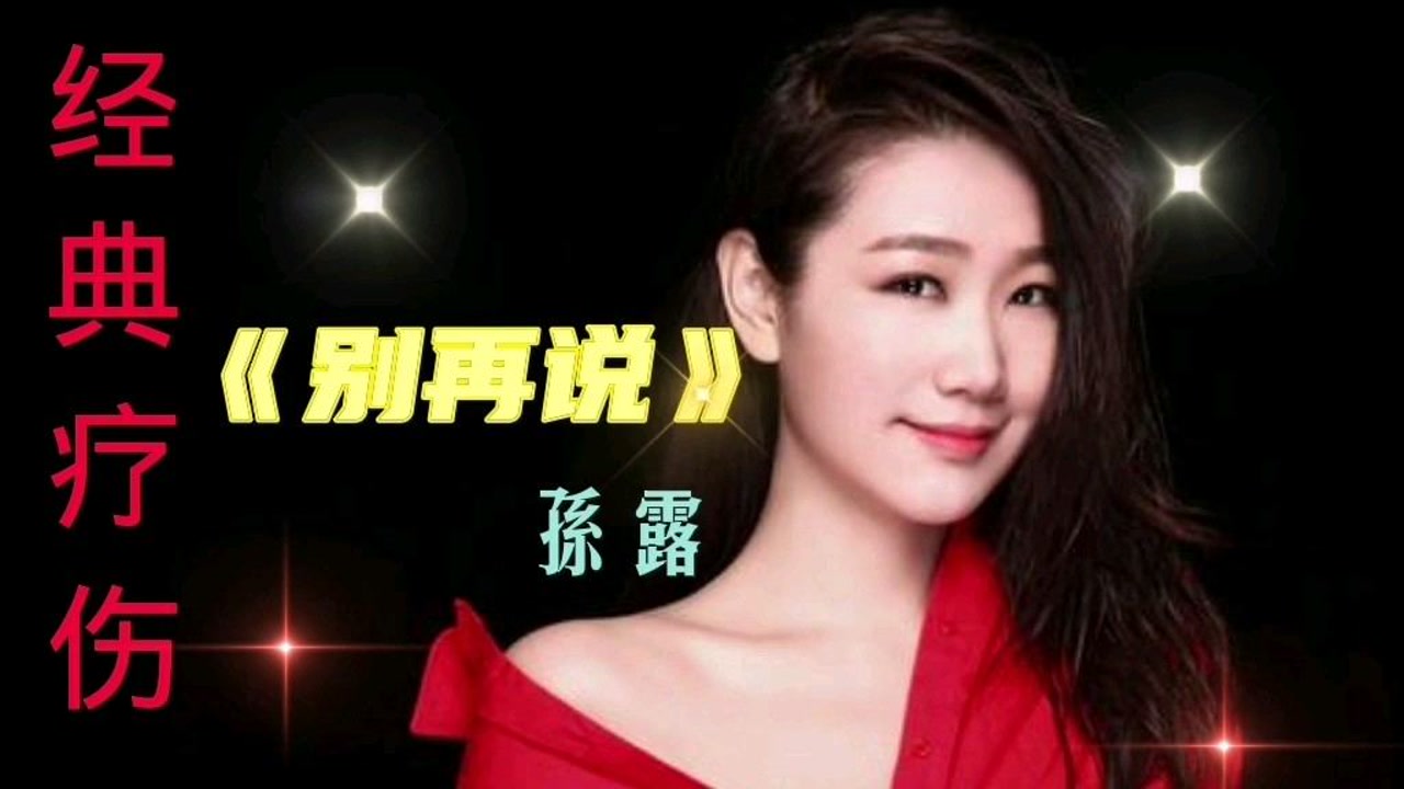 孙露经典疗伤音乐《别再说》