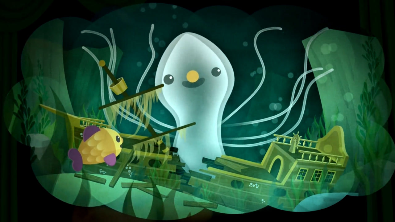 海底小纵队第二季:小纵队遭神秘触手袭击,难道真的是深海幽灵?