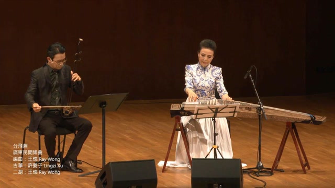 王憓,许菱子二胡独奏演奏《分飞燕》,广东民间乐曲