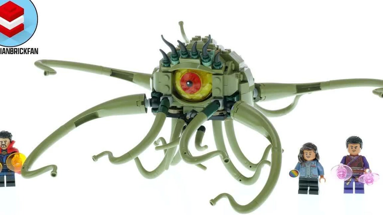 乐高76205漫威超级英雄系列奇异博士大战章鱼怪