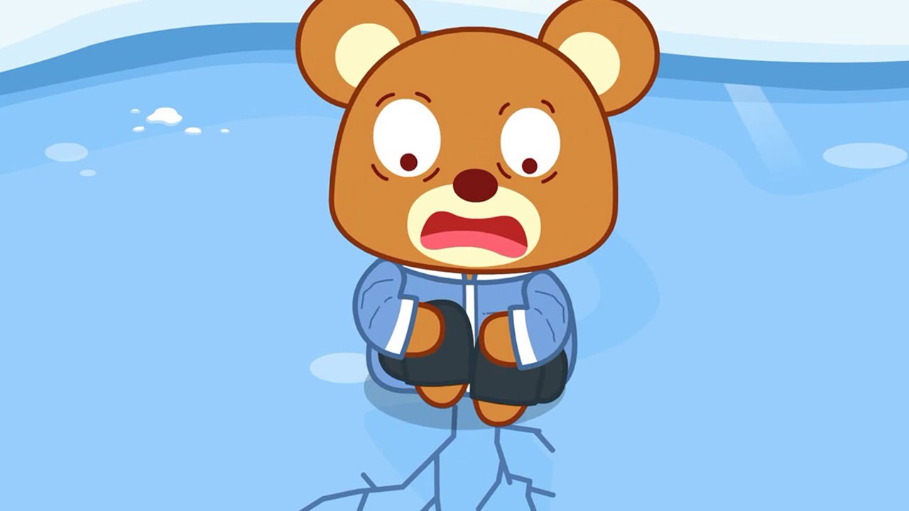 千万别在结冰的湖面玩耍!