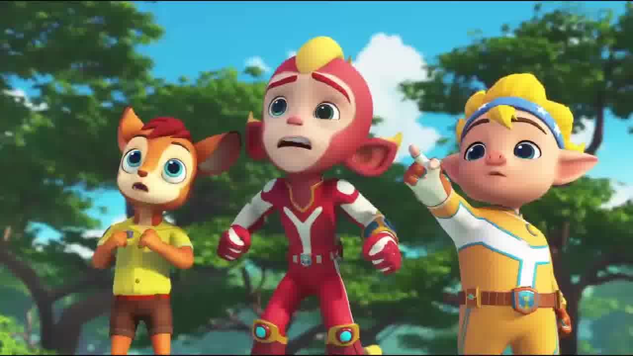 宇宙护卫队第二季:闪电和流星被困在了山谷里,还没有信号,怎么办?