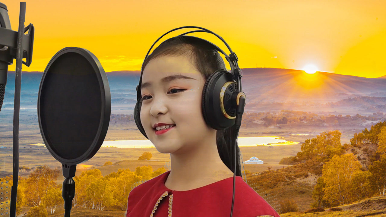 童声演绎《红红的太阳》