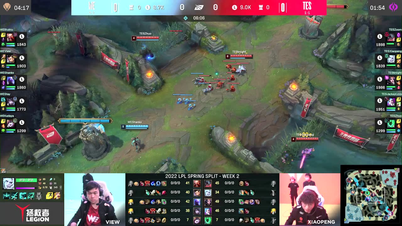 VIEW赵信点爆炸果实绕后 BIUBIU酒桶六级单杀剑魔
