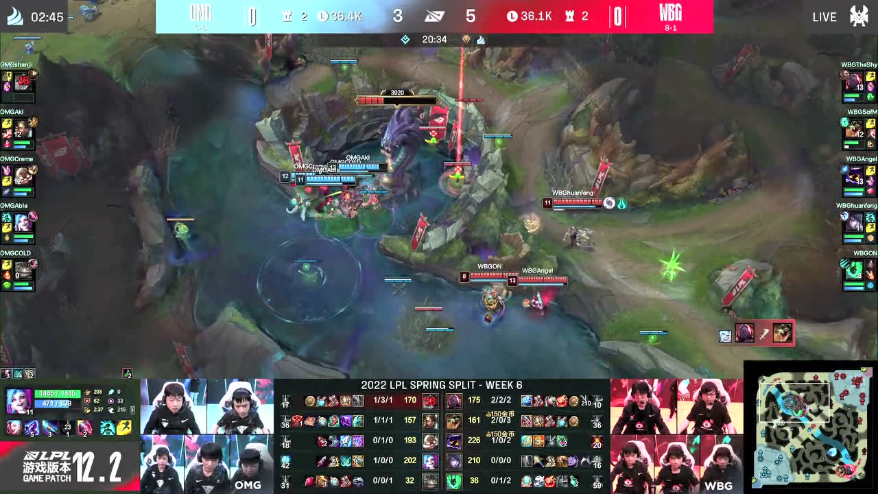 WBG 2-1 OMG