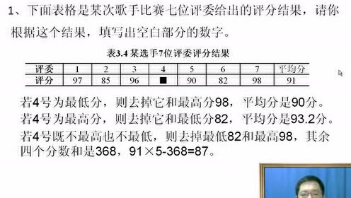 算术平均数 腾讯视频