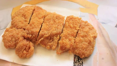 美食天天学:肯德基鸡排这么做,香酥好吃!