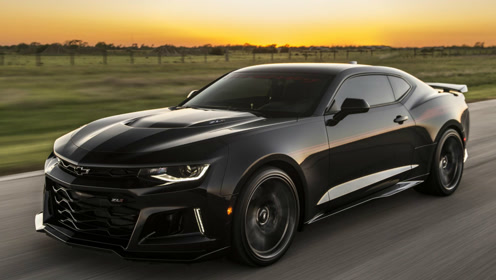 黑武士科迈罗 zl1,猛兽一般的"大黄蜂"福特野马看都怕!