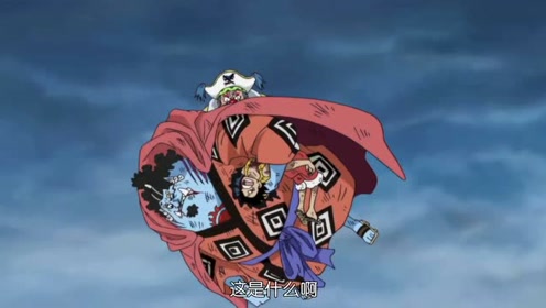 海贼王 顶上战争巴基空中逃跑,不想飞来受伤甚平和路飞反应搞笑