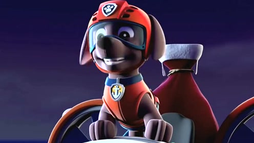 汪汪队立大功:华丽拦住路马要一份圣诞节礼物