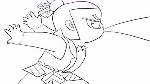 视频 葫芦娃之水娃儿童亲子简笔画