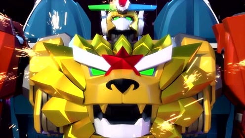 神兽金刚之超变星甲 合体超特级机械兽迎战天罡星