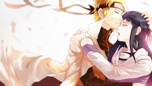 《火影忍者》鸣人和雏田来了一场邂逅,这样的雏田太美了