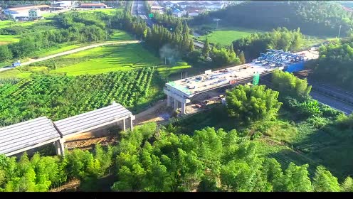 龙游县溪毛线航拍