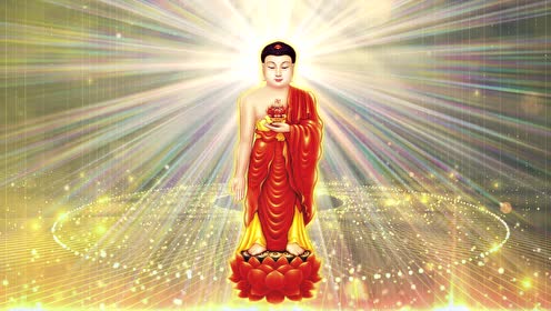 阿弥陀佛放光接引你 最美佛音空灵动听 东林佛号 黄慧音